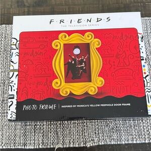 Friends The Television Series Monica's Yellow Peephole Door Photo Frame.